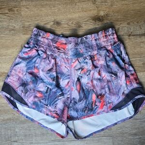 lululemon athletica Multicolor Abstract Athletic Shorts